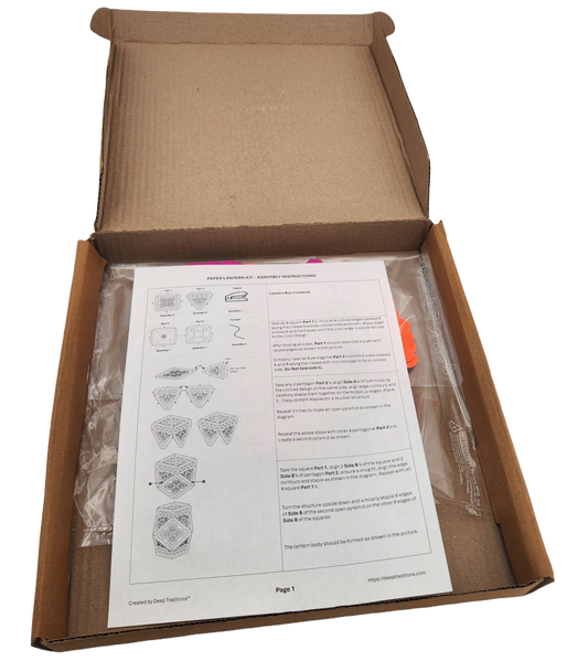 Large Traditional DIY Lantern Kit