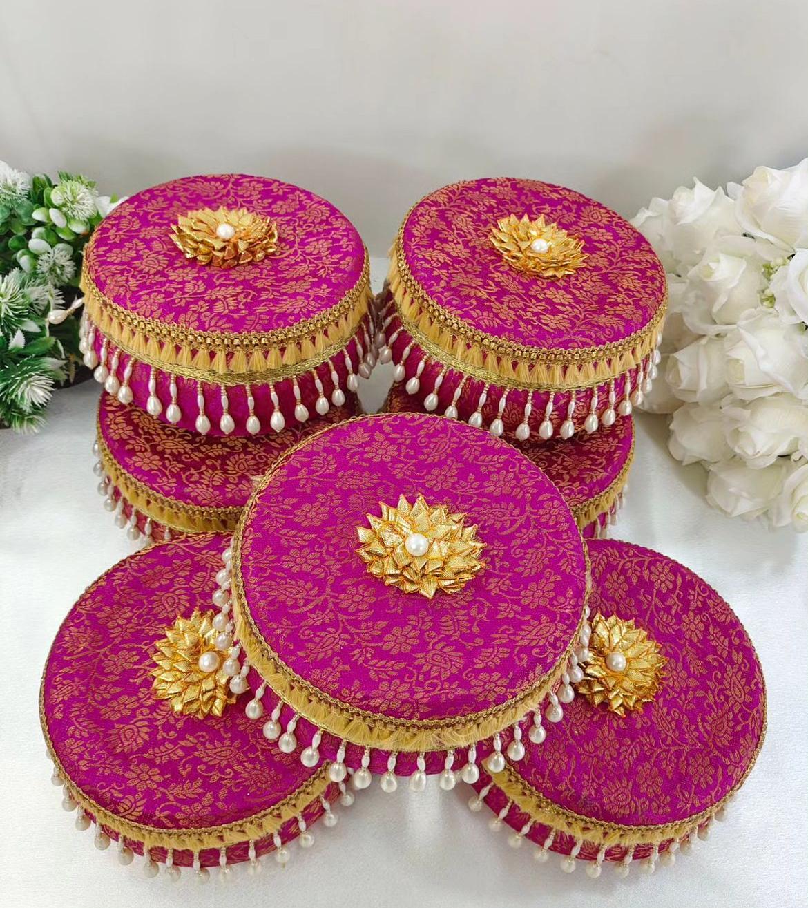 Silk boxes with Steel Interior